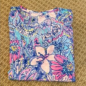 Lilly Pulitzer Multicolor Floral Top